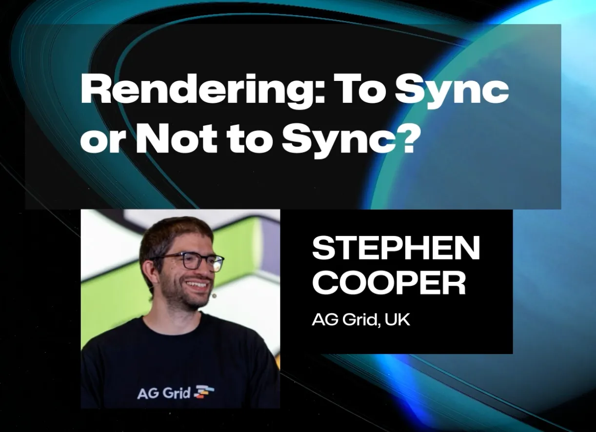 React Summit US 2023: Rendering: To Sync or Not to Sync